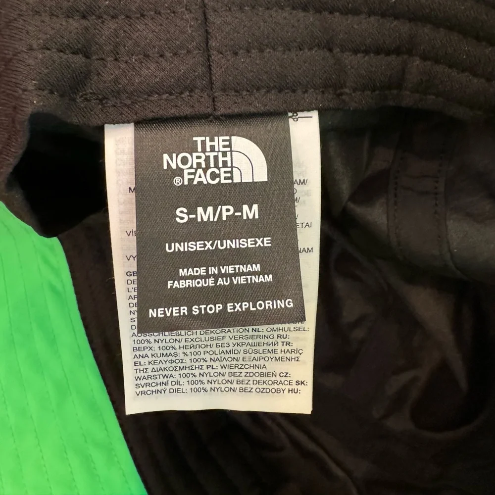North Face Cypress Nylon Bucket Hat Chlorophyll Green